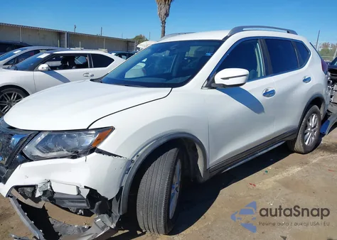 2020 Nissan Rogue Sv Fwd from USA, damaged, VIN KNMAT2MT4LP509287